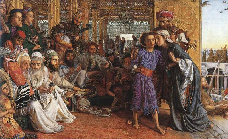 William Holman Hunt The Finding of the Saviour in the Temple China oil painting art